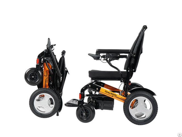 Lightweight Portable Folding Electric Power Wheelchair