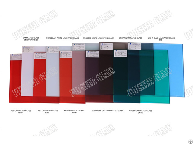 Color Laminated Glass