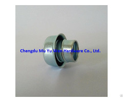 Steel Threaded Ferrule With Zinc Plating For Flexible Metal Conduit