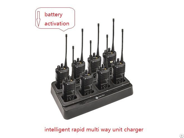 Multi Way Unit Rapid Charger For Radio Batteries