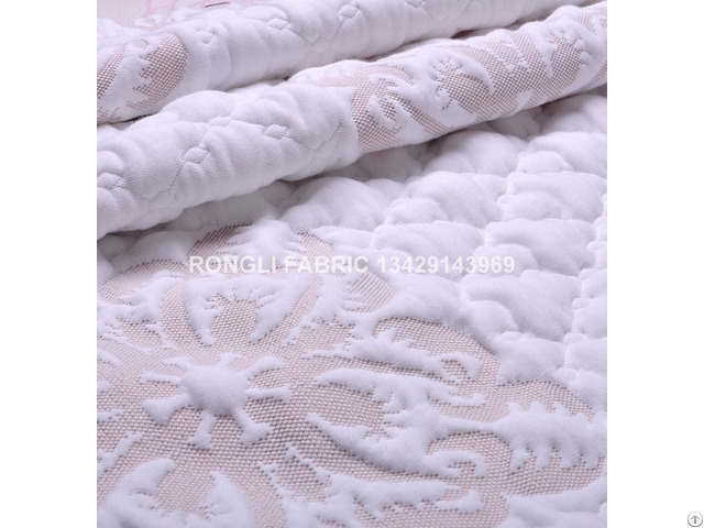 Home Textile 100 Polyester Knitted Jacquard Mattress Fabric China