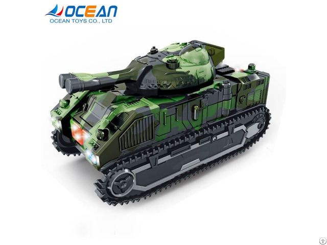 Battery Operated Deformation Robot Military Army Tank Toys