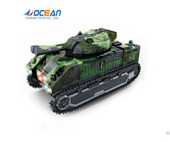 Battery Operated Deformation Robot Military Army Tank Toys