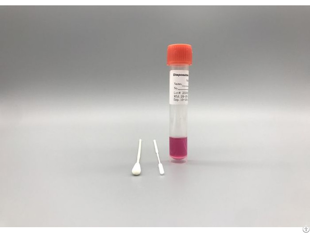 Disposal Virus Sampling Kits Sample Collection Tube Disposable Medical Supplies