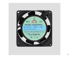 Taiwan Sanju Sj8025ha2 Ac Axial Flow Cooling Fan