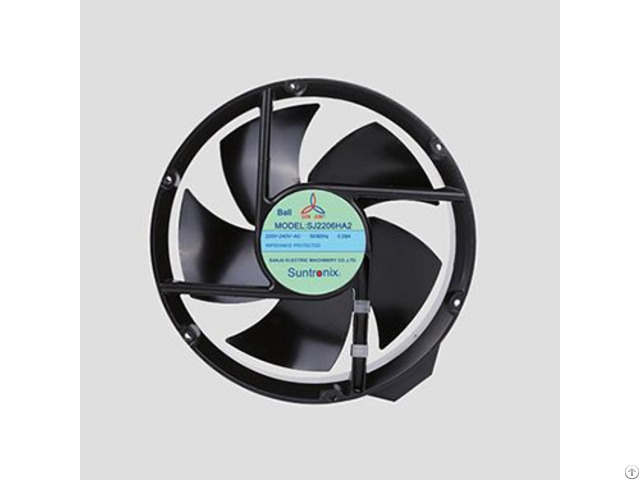 Taiwan Sanju Ac2206 Square Iron Leaf Fan
