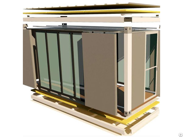 Steel Prefab Prefabricated House Building Contain Hotel Flat Pack