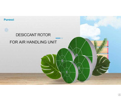 Zero Energy Costs Desiccant Wheel For Air Dehumidifier