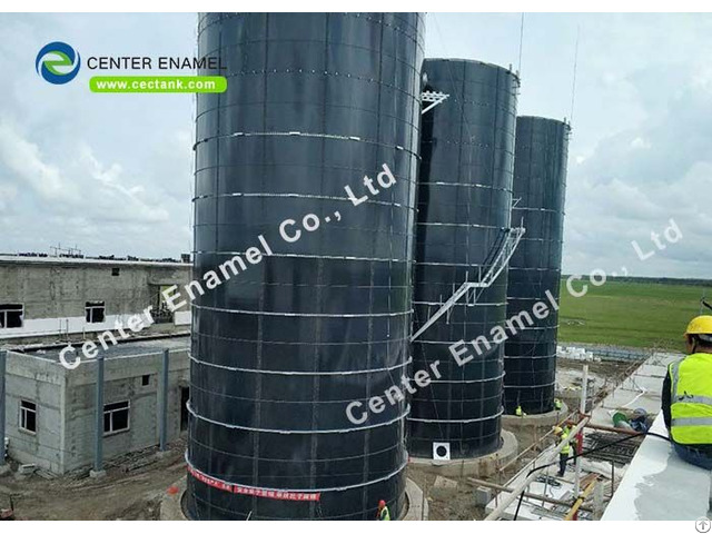 Glass Lined Steel Water Storage Tanks