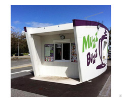 Modern Looking Modular House Coffee Shop