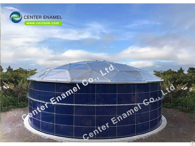 Stainless Steel Bolted Anaerobic Digester Tanks For Waste Water Treatment