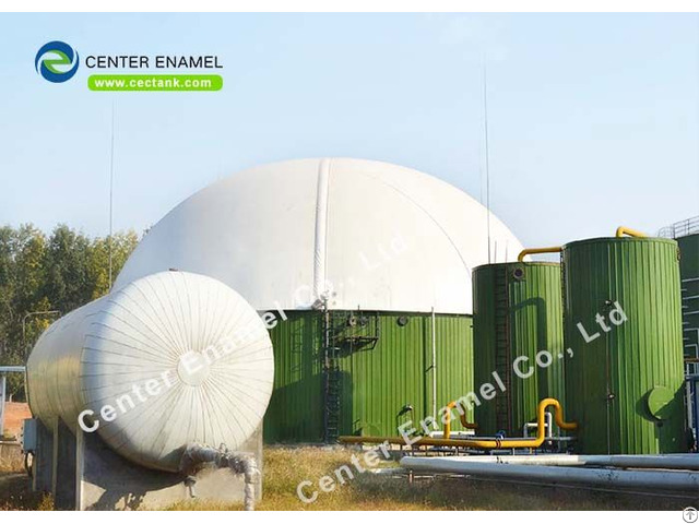 Bolted Steel Fire Water Storage Tank Customizing Color