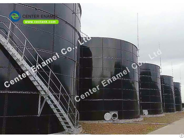 Anaerobic Digestion Tanks For Wastewater Treatment Plant