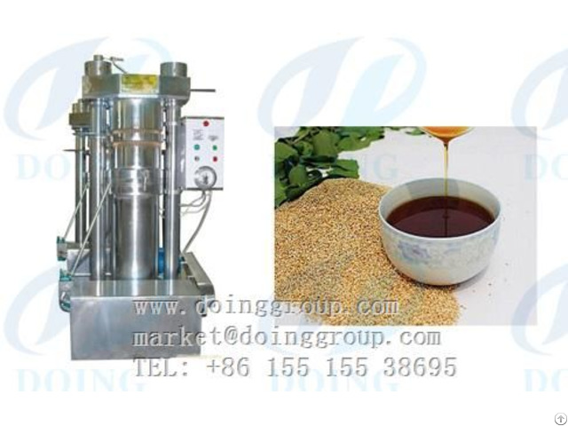 Hydraulic Sesame Oil Press Machine