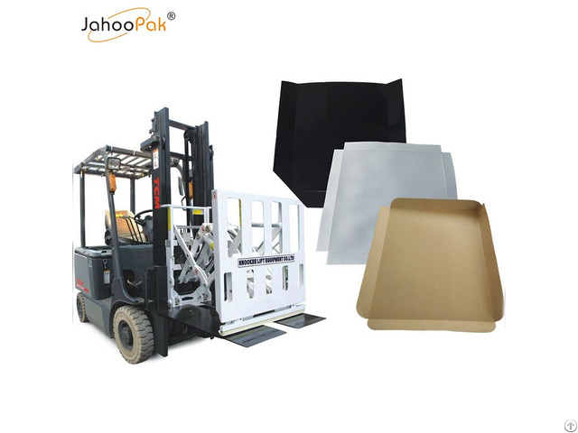 Recyclable Hdpe And Ldpe Black Plastic Slip Sheet For Push Machine