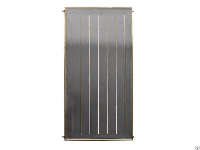 Easy Installation Household Black Flat Plate Solar Collector