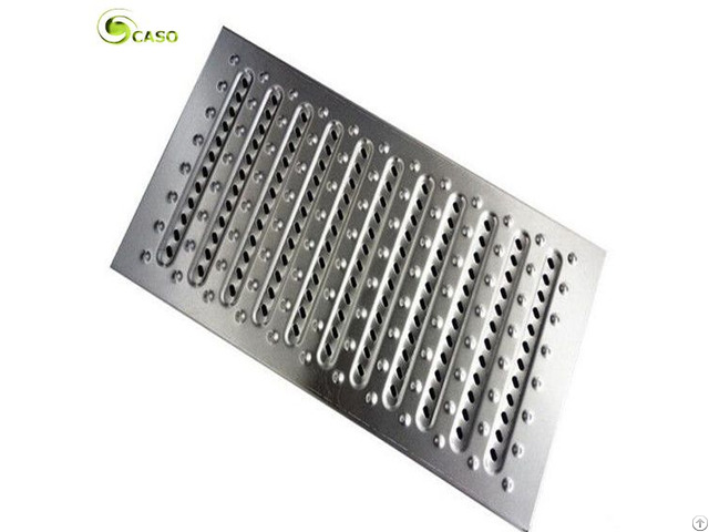 Anti Skidding Drainage Grating Plate Weight Traction Tread Rungs Ladder Floor