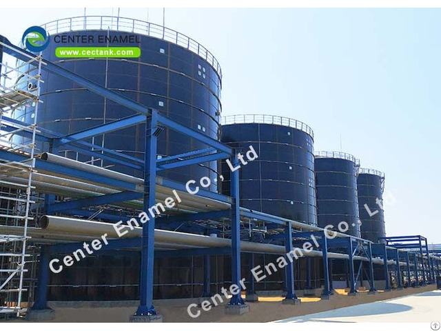 Center Enamel Bolted Steel Tanks