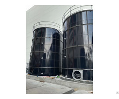 Anaerobic Digestion Tanks For Biogas Production Plant High Durability