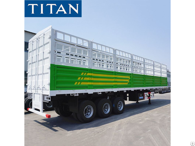 Cargo Transport Stake Semi Trailer For Sale In Sudan