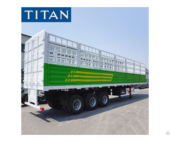 Cargo Transport Stake Semi Trailer For Sale In Sudan