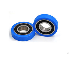 Pu600450 12 Pu Roller Bearing For Inspection Machines 20x50x12mm