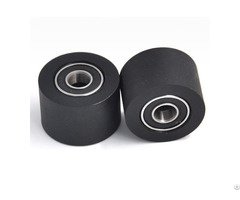 Put69830 20 Polyurethane Wheels With Double Bearings 698 2rs 8x30x20mm Motorized Conveyor Pulley