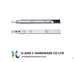 Ball Bearing Full Extension Rail Self Closing Drawer Slide