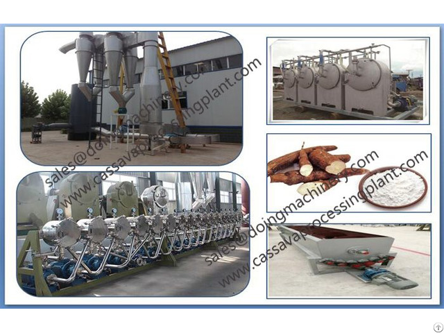 Automatic Cassava Starch Processing Machinery