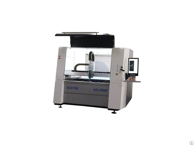 Small Size Precision Fiber Laser Cutting Machine Akj1390f