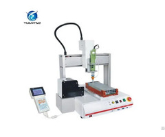 Ce Certification Desktop Type Automatic Glue Plastisol Liquid Dispensing Machine