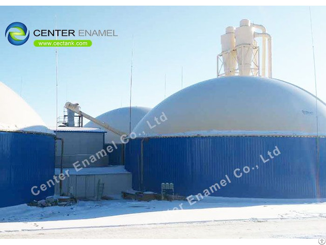 Art 310 Steel Grade Modular Bolted Leachate Tank For Organic And Inorganic Compounds