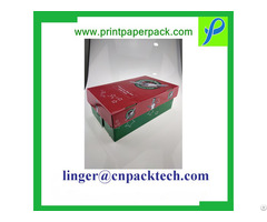 Customized Corrugated Shoe Storage Dust Proof Shipping Box