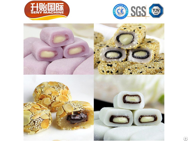 Automatic Mochi Making Encrusting Machine