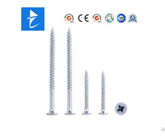 Custom Fastener Machine Flat Head Self Tapping Stainless Steel Screw