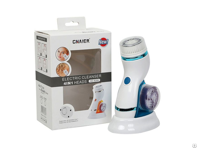 Amazon Hot Sale 4 1 Facial Brush Ae 8286b