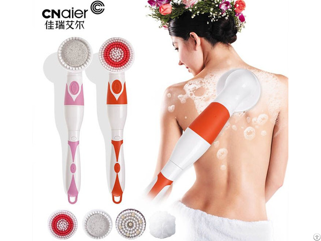 Powerful 4 1 Body Bath Brush With Long Handle Ae 8285