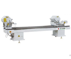 Aluminum Pvc Profile Double Head Cutting Saw Machine