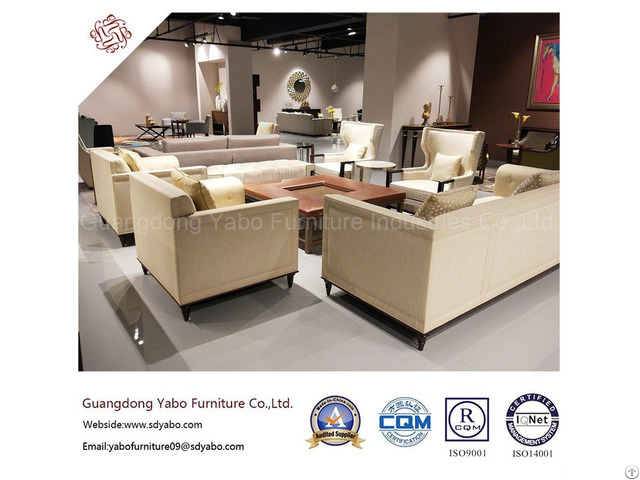 Custom Hotel Furniture With Lobby Fabric Sofa Yb O 38