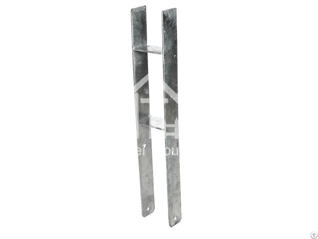 Wooden Holder Post Anchor H Form