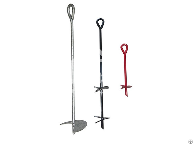 Camping Tents Fixed Plastic Canopy Set Up Earth Anchor