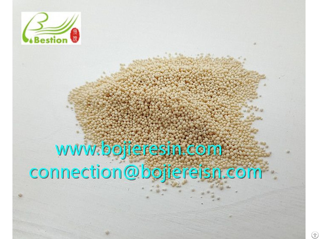 Ion Exchange Resin For Recovery Gold