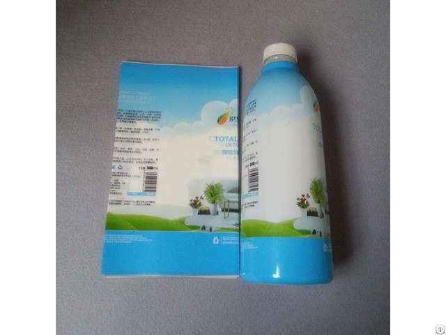 Printed Pet Shrink Film For Milk Bottle Packaging