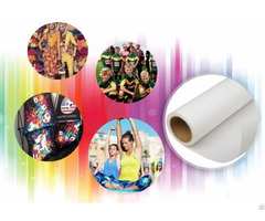 Economy 90gsm Anti Curl Sublimation Transfer Paper For Polyester Textile Printing