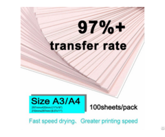 A3 A4 Fast Dry Sublimation Paper 100gsm High Transfer Rate