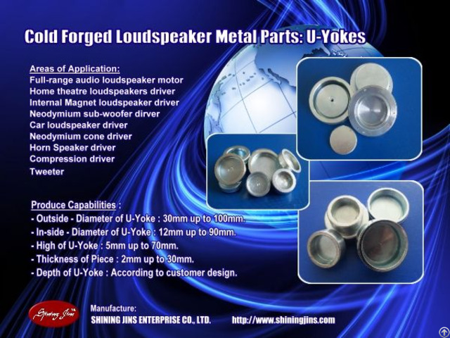 Pot Yoke For Neodymium Cone Driver