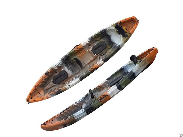Sit On Top Two Person Plastic Sea Kayak