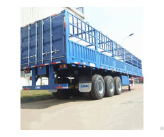 Tri Axle Fences Semi Trailer