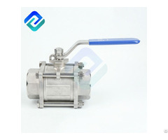 Hot Selling Stainless Steel 3 Pcs 1 4 Inch 304 316 Ball Valve
