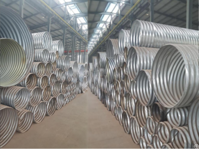 Rolled Corrugated Metal Pipe